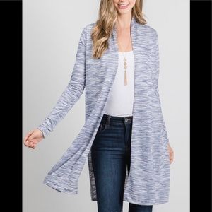 Lightweight open cardigan